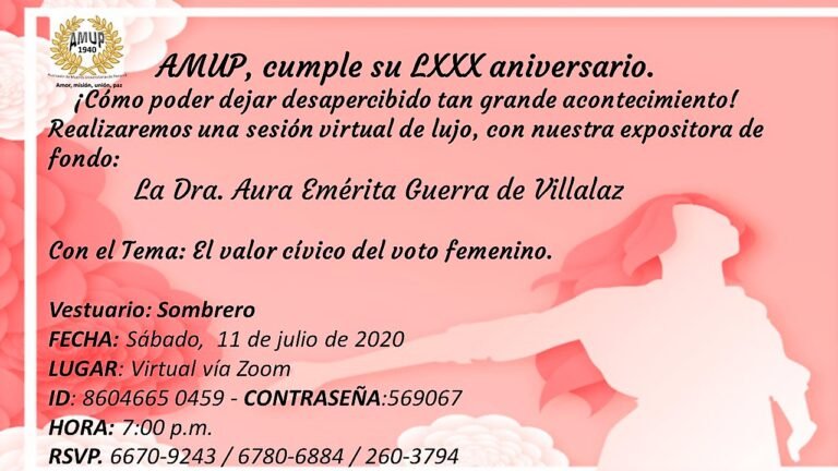 INVITACION ANIVERSARIO amup